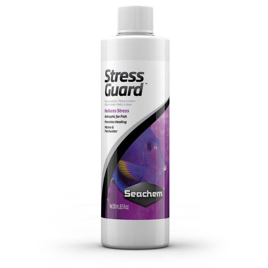 Seachem StressGuard 250ml for sale | Splashy Fish