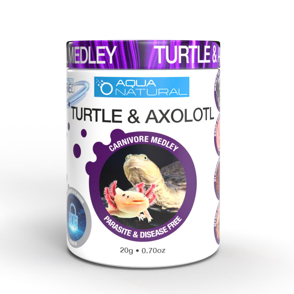 Pisces USA Aqua Natural Turtle & Axolotl Medley  0.70oz for sale