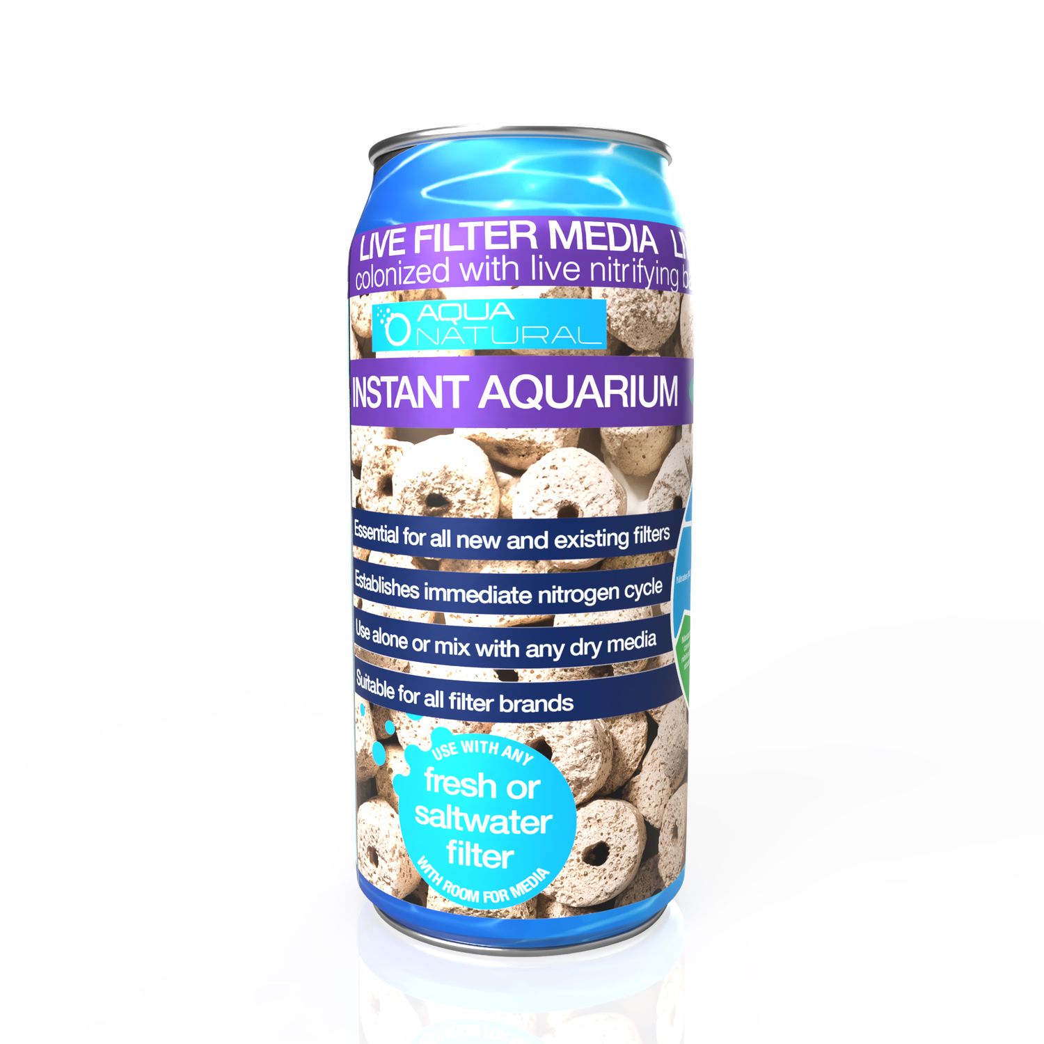 Pisces Live Filter Media - Ceramic Rings for sale