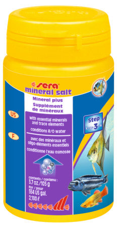 sera mineral salt 100 ml / 3.38 fl.oz. (3.7 oz. (105 g)) for sale |Splashy Fish