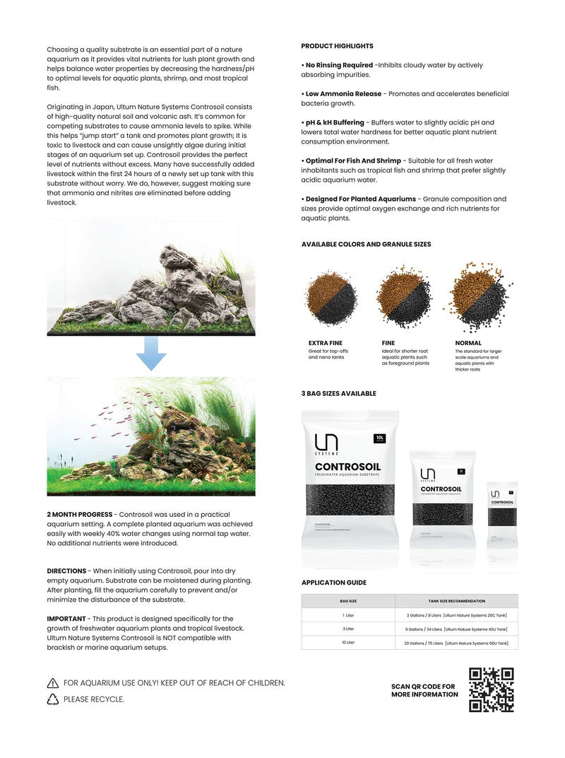 UNS Controsoil black 10L/3L/1L for sale