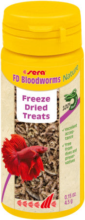 sera FD Bloodworms Nature 50 ml (5 g) for sale |Splashy Fish
