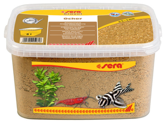 sera Gravel Ocher  6l for sale |Splashy Fish