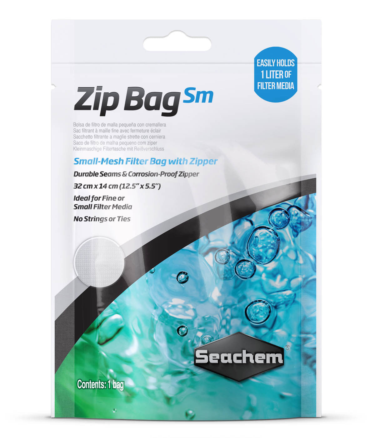 Seachem Zip Bag small for sale | Splashy Fish