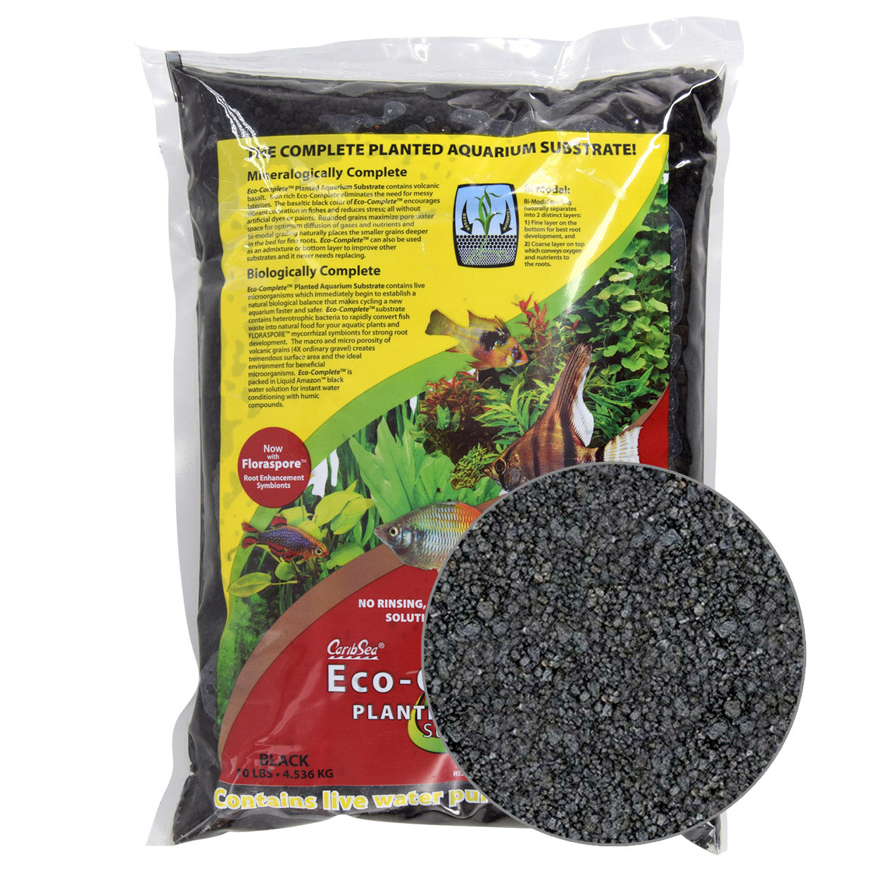 Eco-Complete™ Planted Black color substrate