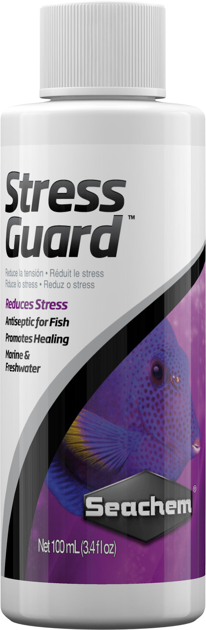 Seachem StressGuard 100ml for sale | Splashy Fish