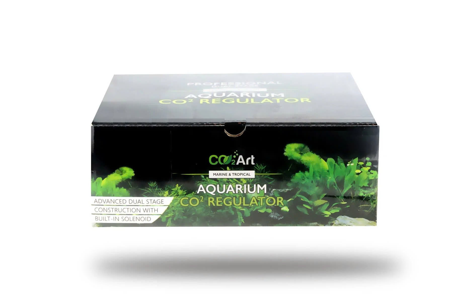 Co2Art Aquarium CO2 Dual Stage Regulator with Integrated Solenoid