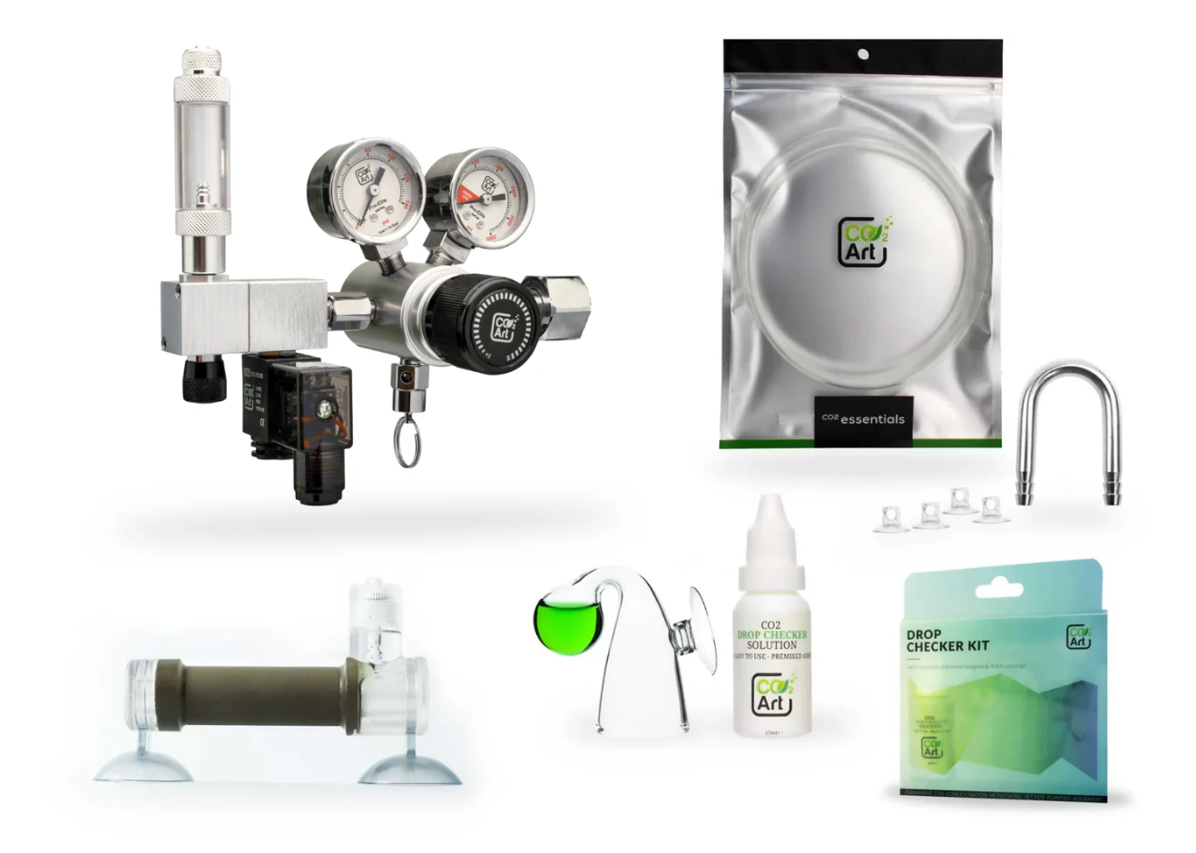 Co2Art Complete Aquarium CO2 System with in-tank Flux_ Diffuser