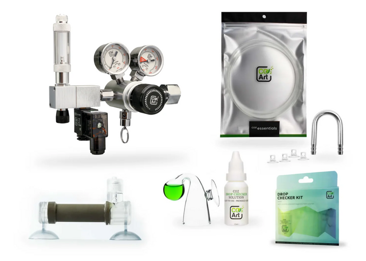 Co2Art Complete Aquarium CO2 System with in-tank Flux_ Diffuser