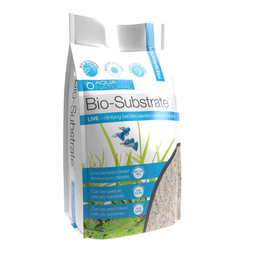 Pisces USA Aqua Natural Bio-Live Substrates Ice White