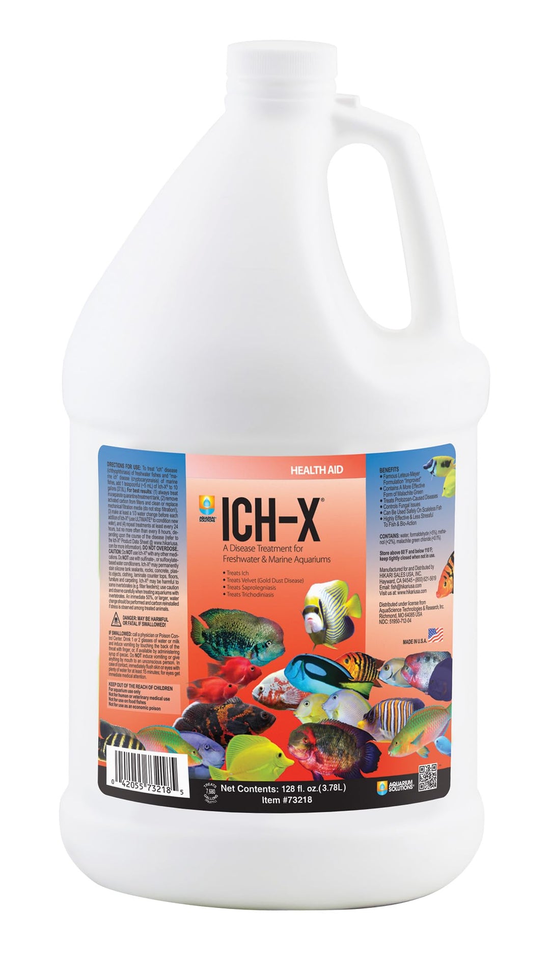 Hikari ICH-X Concentrated Water Treatment