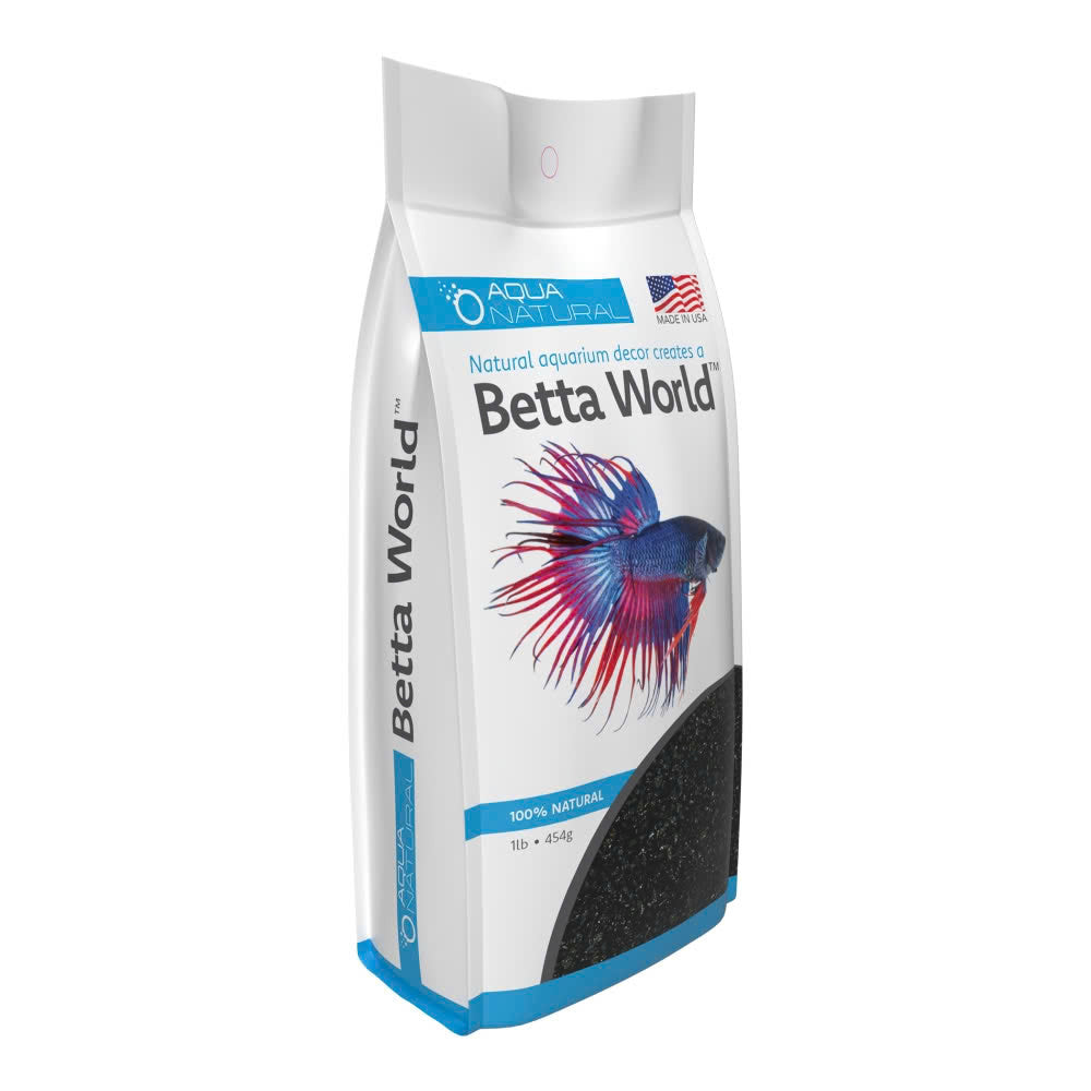 Pisces USA Aqua Natural Betta World Diamond Black
