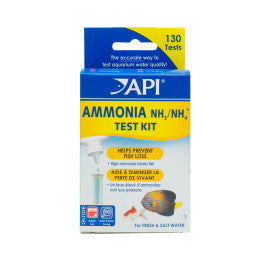 API AMMONIA 130-Test Freshwater and Saltwater Aquarium Water Test Kit | Splashy Fish