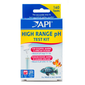 API HIGH RANGE PH TEST KIT 160-Test Freshwater and Saltwater Aquarium Water Test Kit For Sale | Splashy Fish