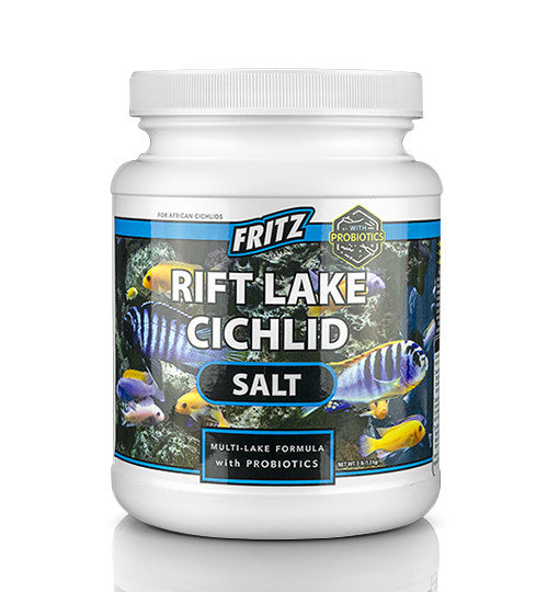 Fritz Probiotic Rift Lake Cichlid Salt 3lb for sale | Splashy Fish
