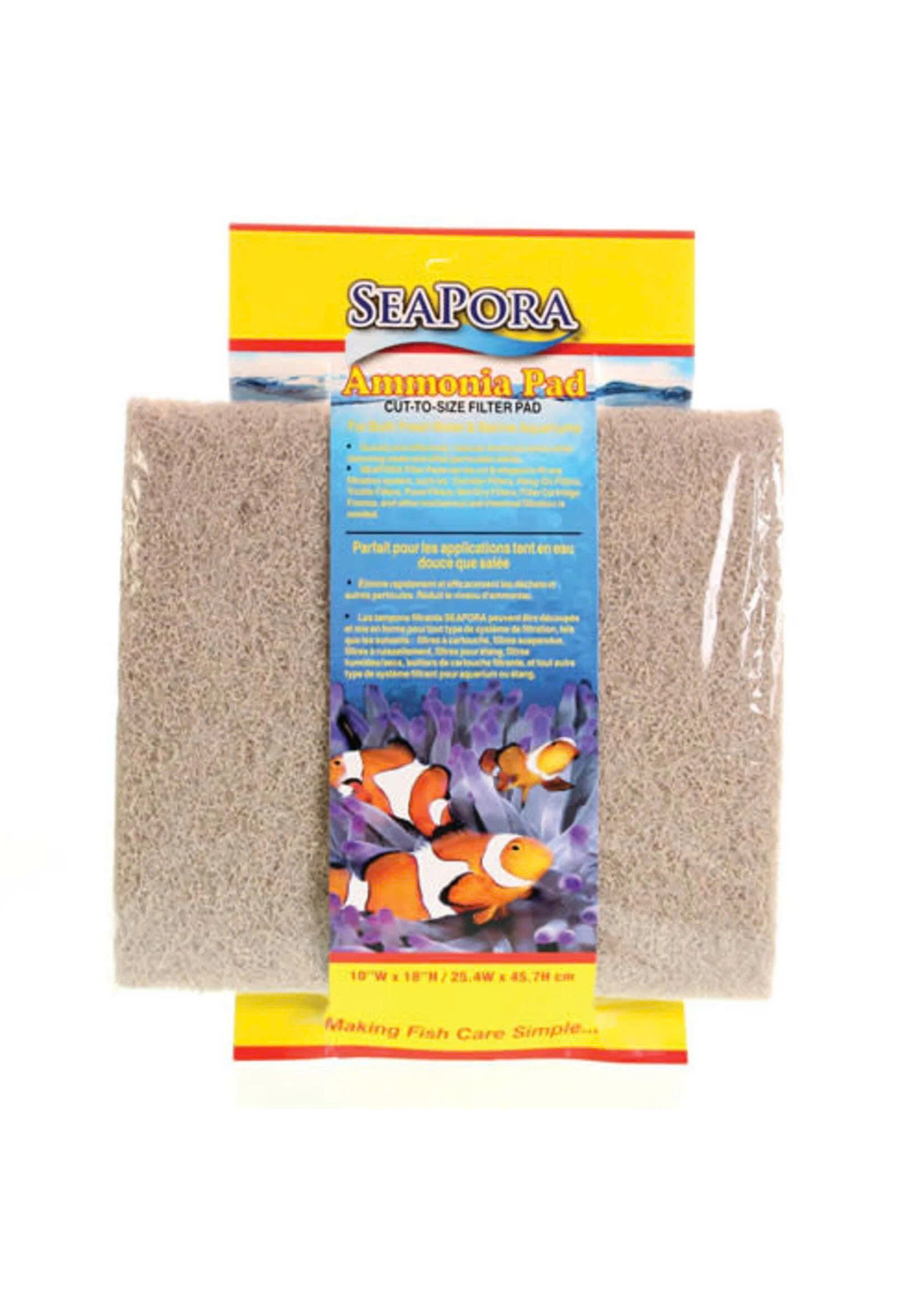 Seapora AMMONIA FILTER PAD 18"X10"