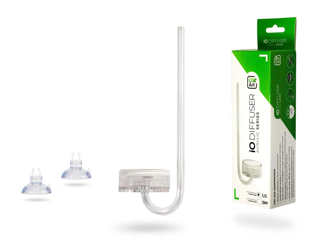Co2Art IO Diffuser - Stainless Steel Series - In-Tank CO2 Diffuser