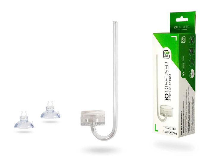 Co2Art IO Diffuser - Stainless Steel Series - In-Tank CO2 Diffuser