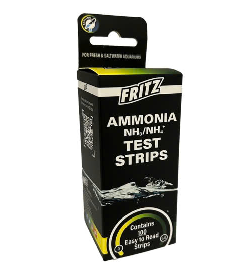 Fritz Ammonia Test Strips 100 Count for sale | Splashy Fish