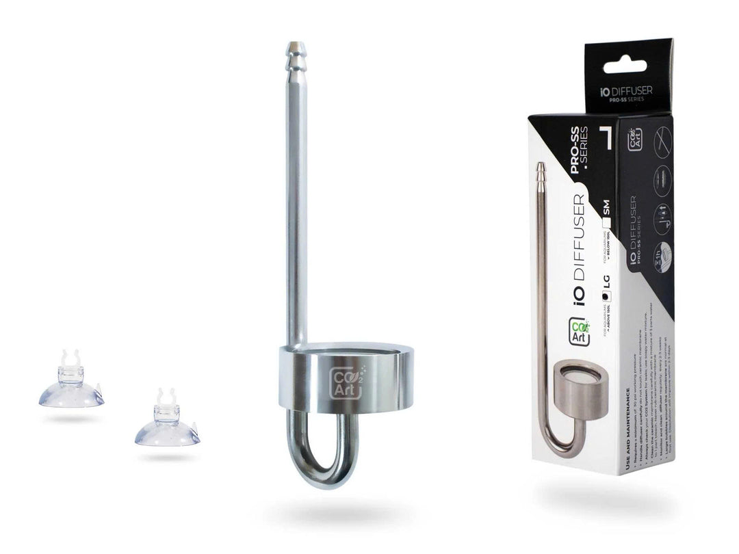 Co2Art IO Diffuser - Stainless Steel Series - In-Tank CO2 Diffuser