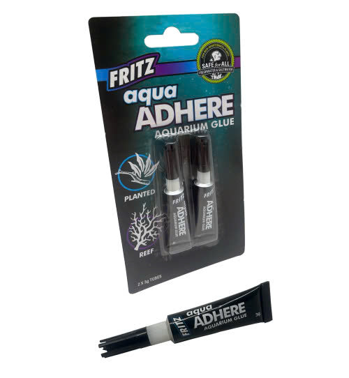 Fritz AquaADHERE Aquarium Glue 2 x 3gm Tubes for sale | Splashy Fish