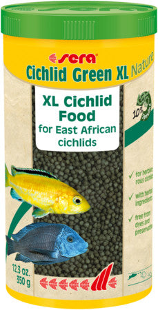 sera Cichlid Green XL Nature  1.000 ml (12.3 oz. (350 g)) for sale |Splashy Fish