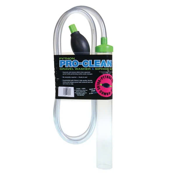 Python Pro Clean Gravel Washer Siphon Kit with Squeeze Large for sale | Splashy Fish