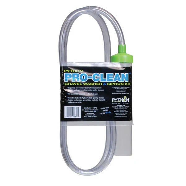 Python Pro Clean Gravel Washer &amp; Siphon Kit Medium for sale | Splashy Fish