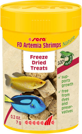sera Fd Artemia Shrimps Fdetemiatemiaeas 7g for sale |Splashy Fish