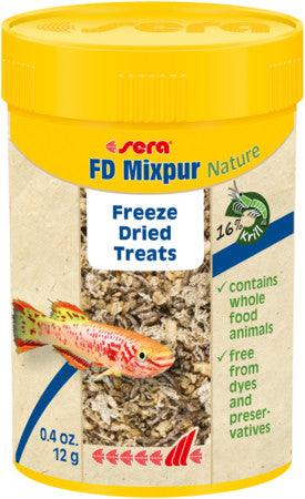 sera Fd Mixpur Freeze Dried 0.4 Oz. for sale |Splashy Fish