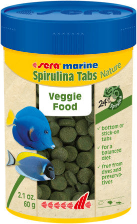 sera marin Spirulina Tabs Nature for sale |Splashy Fish