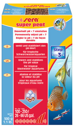 sera super peat 500g for sale |Splashy Fish