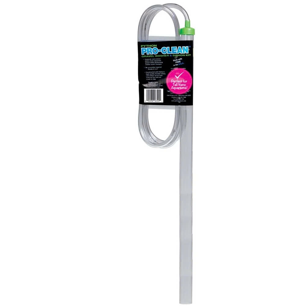 Python Pro Clean Gravel Washer &amp; Siphon Kit Small- Tall for sale | Splashy Fish