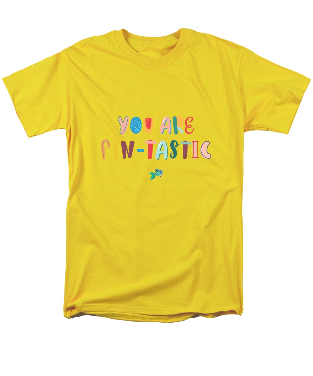 You Are Fin-tastic - Men's T-Shirt  (Regular Fit)