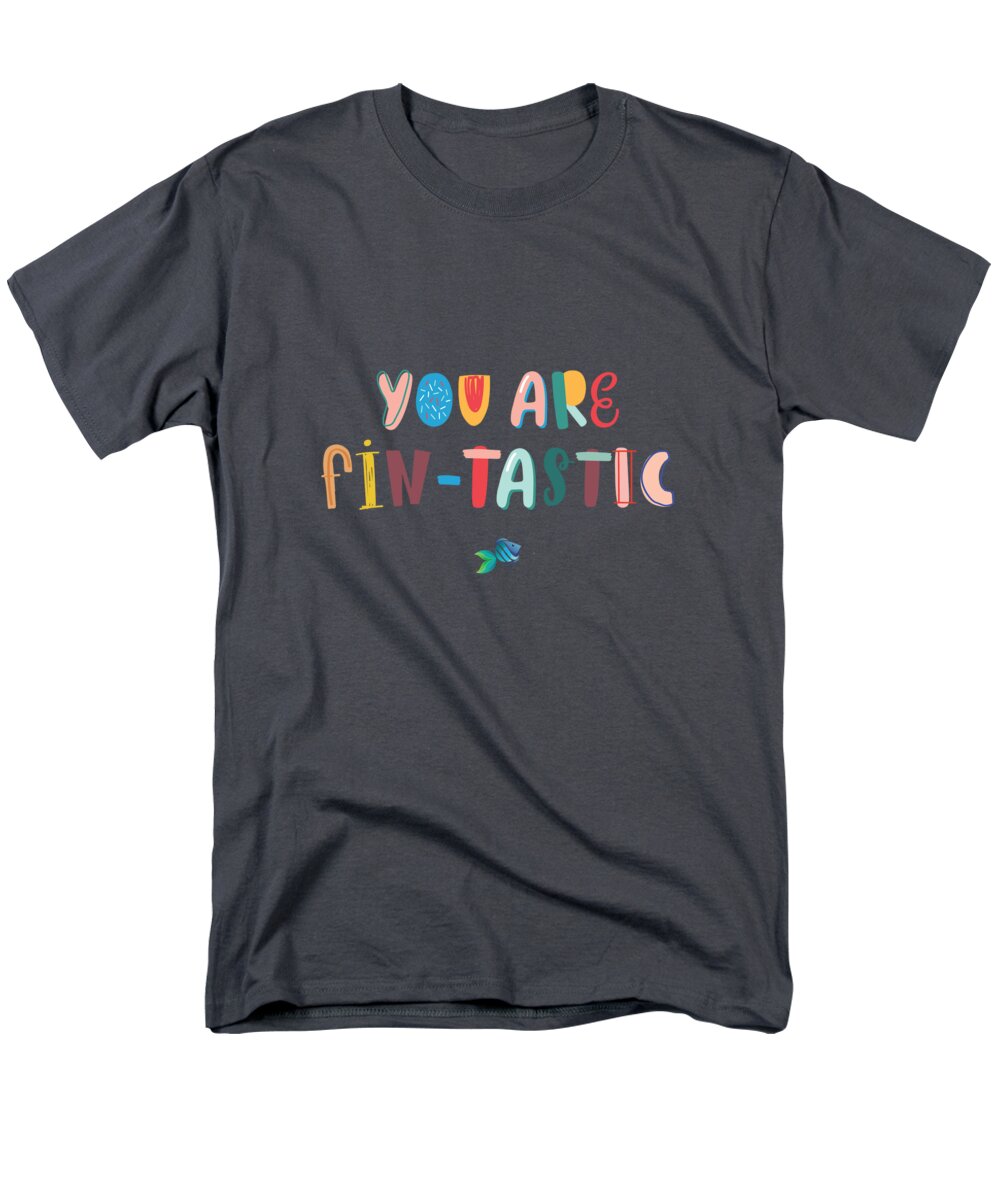 You Are Fin-tastic - Men's T-Shirt  (Regular Fit)