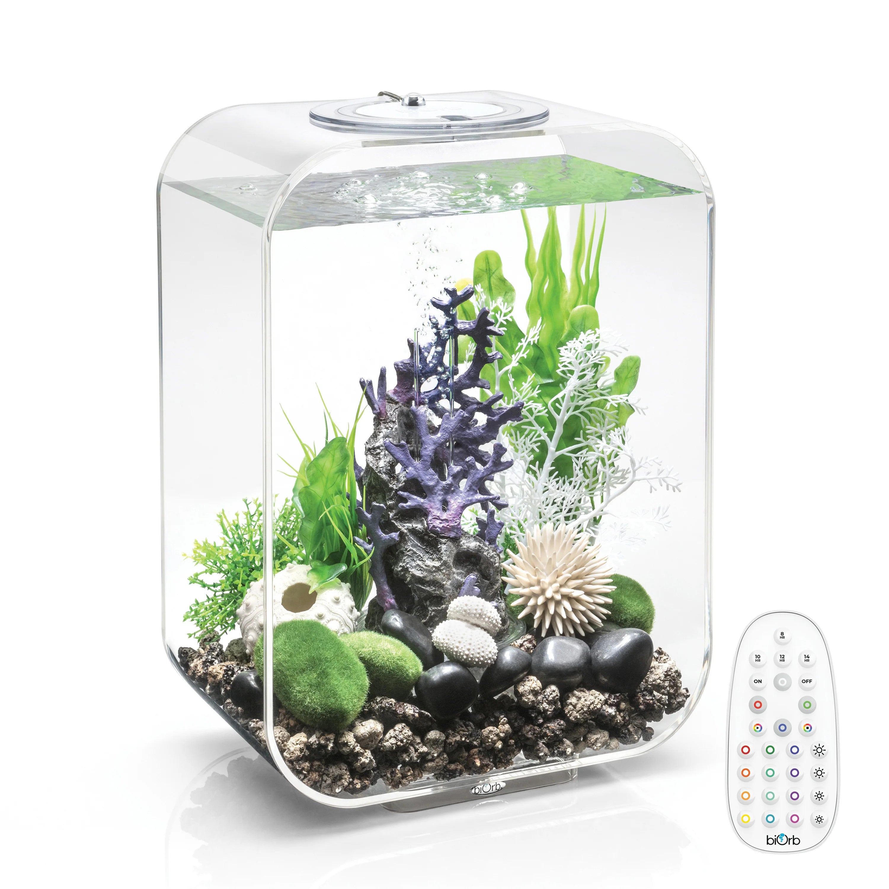 LIFE 15 Aquarium with MCR Light - 4 gallon  Transparent