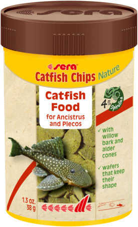 sera Catfish Chips Nature 100 ml (1.3 oz. (38 g)) for sale |Splashy Fish