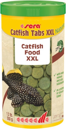 sera Catfish Tabs XXL Nature 1.000 ml (1.2 lb. (550 g)) for sale |Splashy Fish