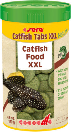 sera Catfish Tabs XXL Nature 250 ml (4.6 oz. (130 g)) for sale |Splashy Fish