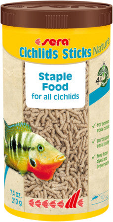 sera Cichlids Sticks Nature 1.000 ml (7.4 oz. (210 g)) for sale |Splashy Fish