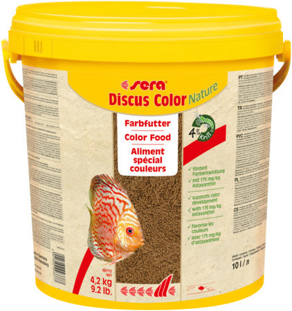 sera Discus Color Nature 10 l (9.3 lb. (4,2 kg)) for sale |Splashy Fish