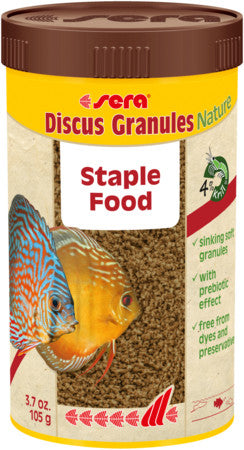 sera Discus Granules Nature 250 ml (3.7 oz. (105 g)) for sale |Splashy Fish