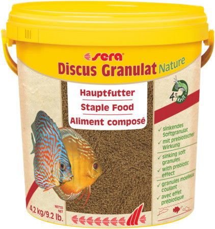 sera Discus Granules Nature 10 l (9.3 lb. (4,2 kg)) for sale |Splashy Fish