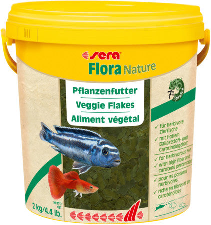 sera Flora Nature 10 l (2 kg / 4.4 lb.) |Splashy Fish