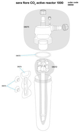 sera flore CO2 active reactor 1000 for sale |Splashy Fish