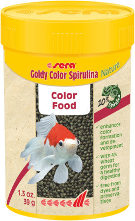 sera Goldy Color Spirulina Nature 100 ml (1.4 oz. (39 g)) for sale |Splashy Fish