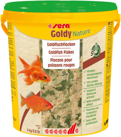 sera Goldy Nature 21 l (8.8 lb. (4 kg)) for sale |Splashy Fish