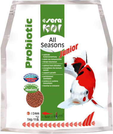 sera Koi Junior All Seasons Probiotic  11 lb. (5 kg) FOR SALE |Splashy Fish