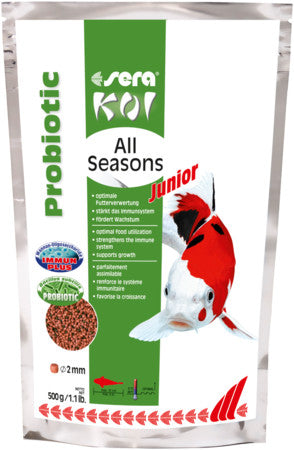 sera Koi Junior All Seasons Probiotic  1.1 lb. (500 g) FOR SALE |Splashy Fish