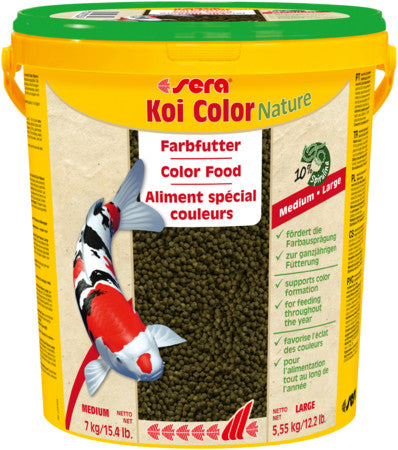 sera Koi Color Nature Medium  21 l (15.4 lb. (7 kg)) for salew |Splashy Fish